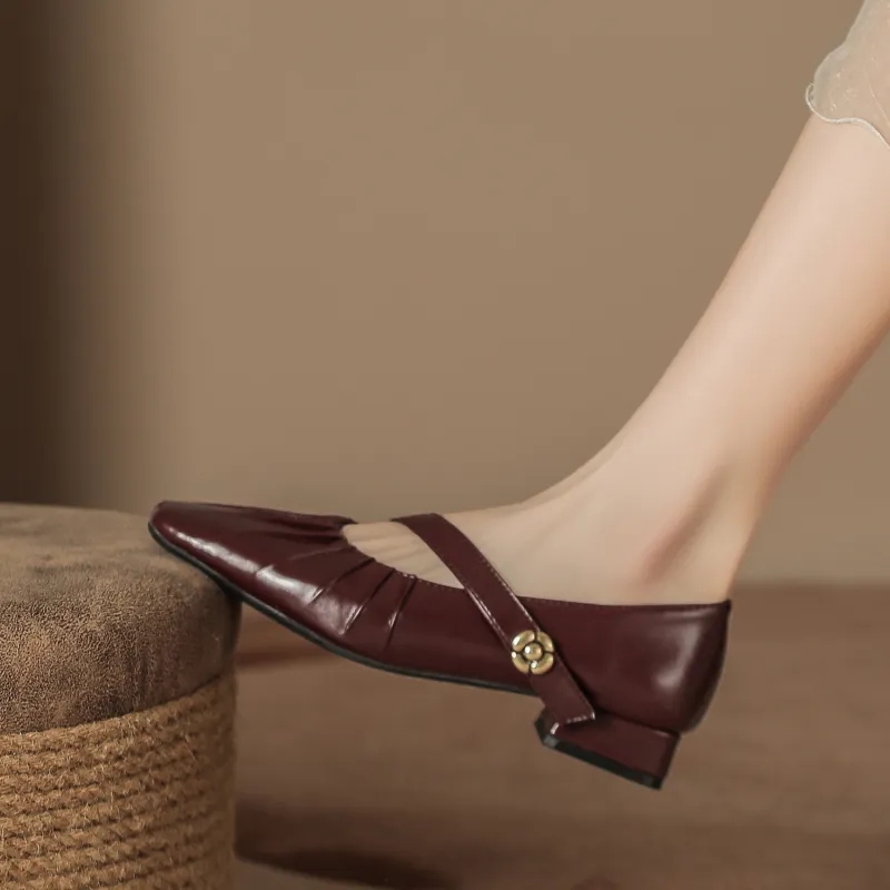 Bamiti As If Treading On Level Ground Casual Single Shoes 3CM Women's-8