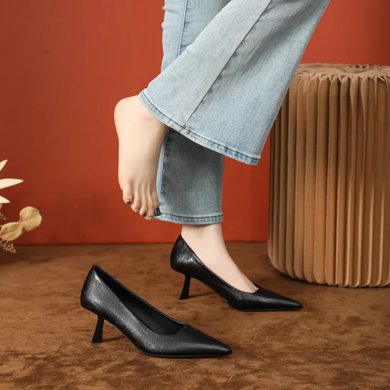 Bamiti Slim Heel High Heels 6cm Women's-2
