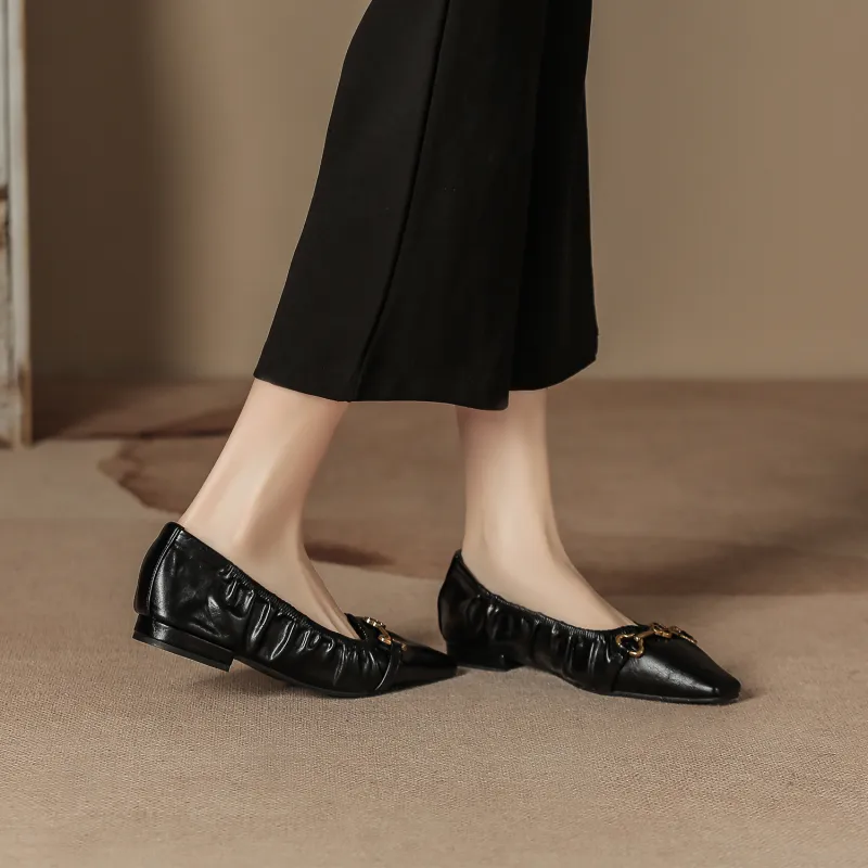 Bamiti As If Treading On Level Ground Casual Single Shoes 2CM Women's-2