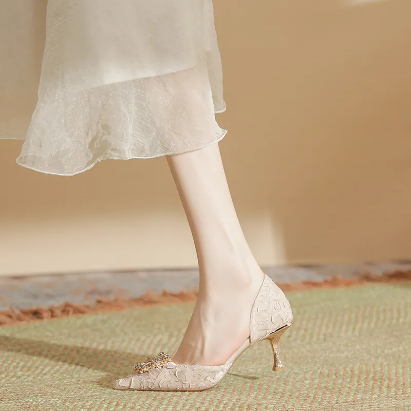 Bamiti Slim Heel High Heels Women's-2
