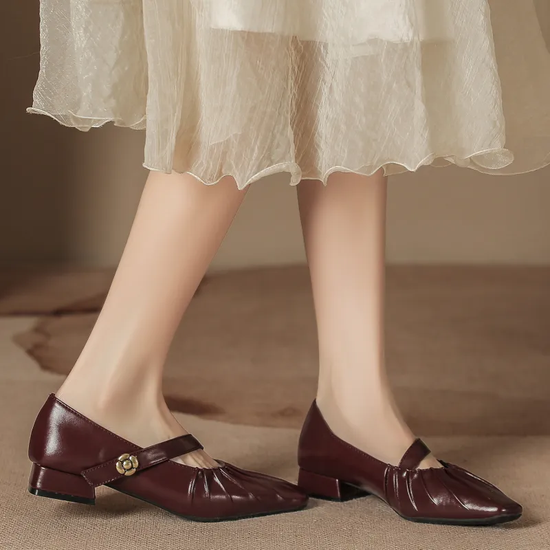 Bamiti As If Treading On Level Ground Casual Single Shoes 3CM Women's-6