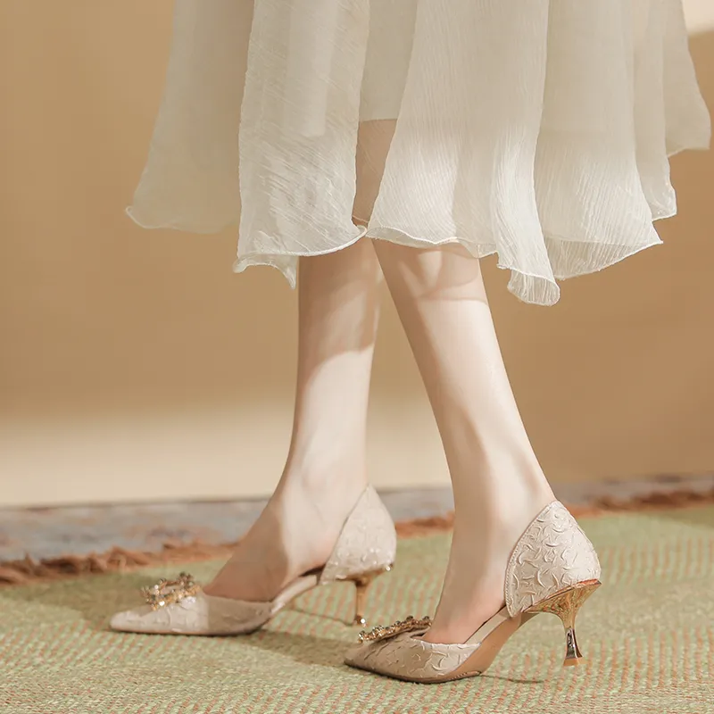 Bamiti Slim Heel High Heels Women's-3