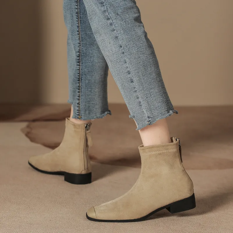 Bamiti As If Treading On Level Ground Ankle Boots Unisex-11