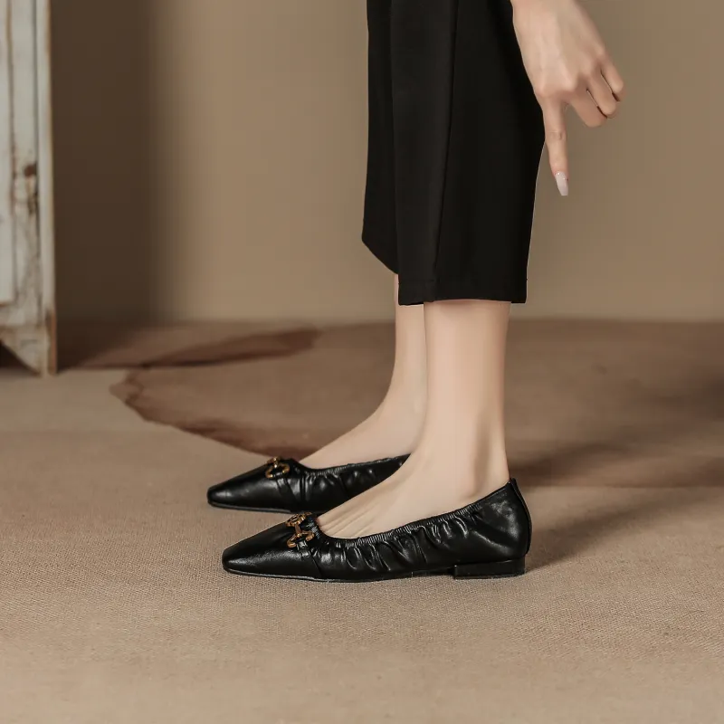 Bamiti As If Treading On Level Ground Casual Single Shoes 2CM Women's-3