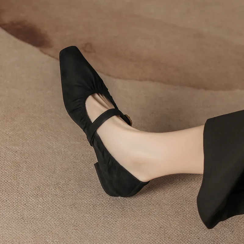 Bamiti As If Treading On Level Ground Casual Single Shoes 2CM Women's-1