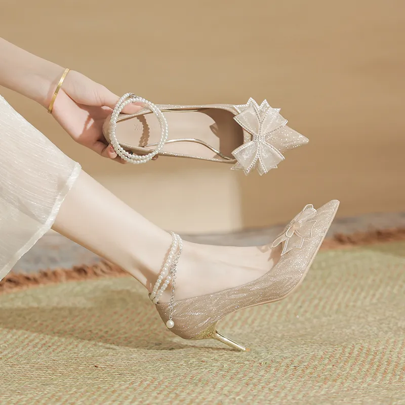 Bamiti Slim Heel High Heels 7cm Women's-13