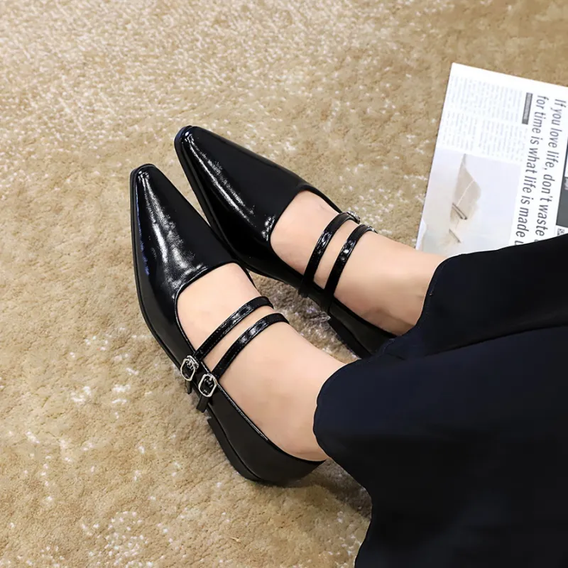 Bamiti As If Treading On Level Ground Casual Single Shoes 1CM Women's-1