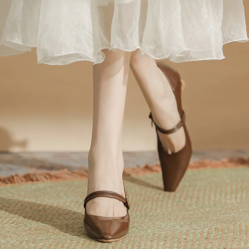 Bamiti Slim Heel High Heels Women's-11