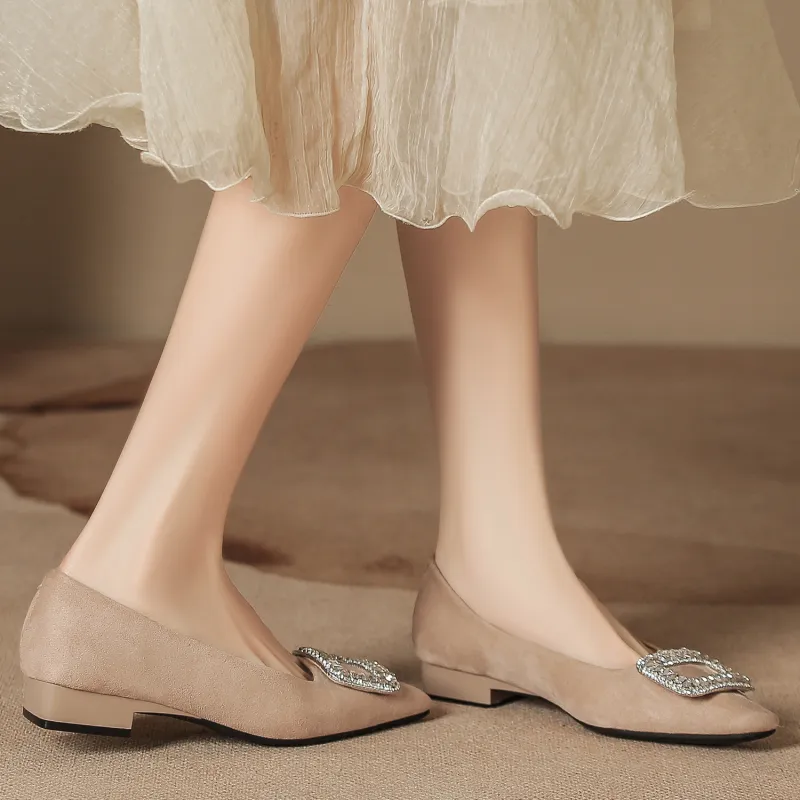 Bamiti As If Treading On Level Ground Chunky Heel High Heels 3CM Women's-7