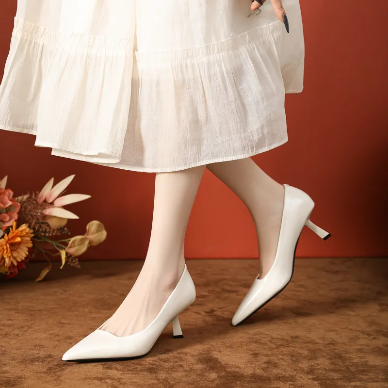 Bamiti Slim Heel High Heels 6cm Women's-8