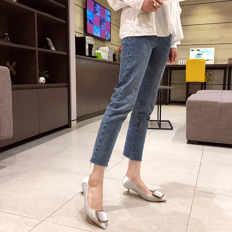 Bamiti Slim Heel High Heels Women's-5