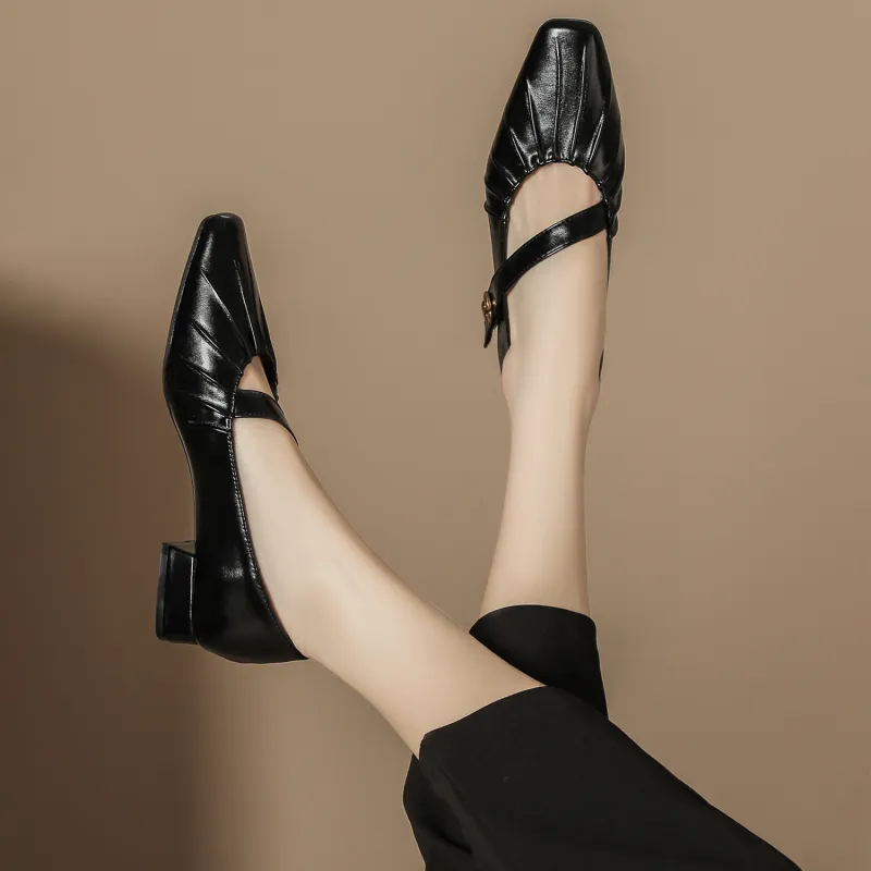 Bamiti As If Treading On Level Ground Casual Single Shoes 3CM Women's-4
