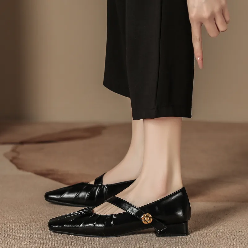 Bamiti As If Treading On Level Ground Casual Single Shoes 3CM Women's-2