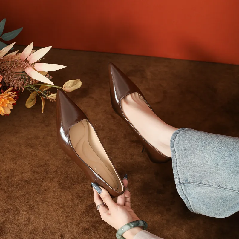 Bamiti Slim Heel High Heels 6cm Women's-14