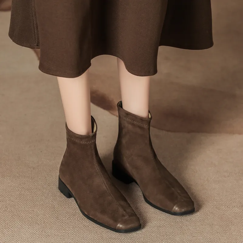 Bamiti As If Treading On Level Ground Ankle Boots Unisex-7