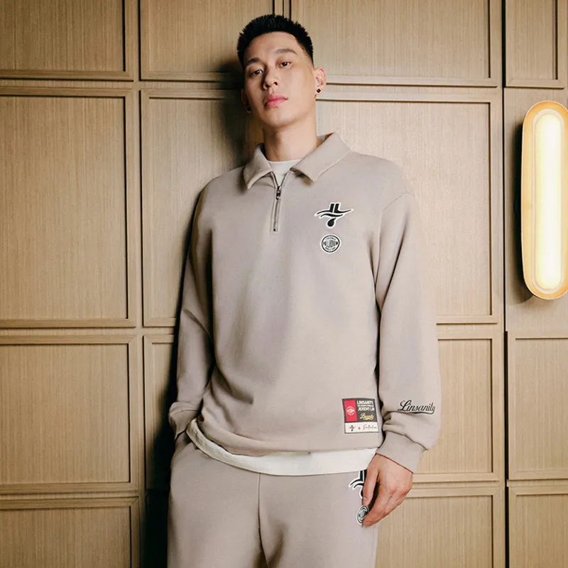 Palladium x JLIN Sweatshirt Unisex Wild Dove Gray-2