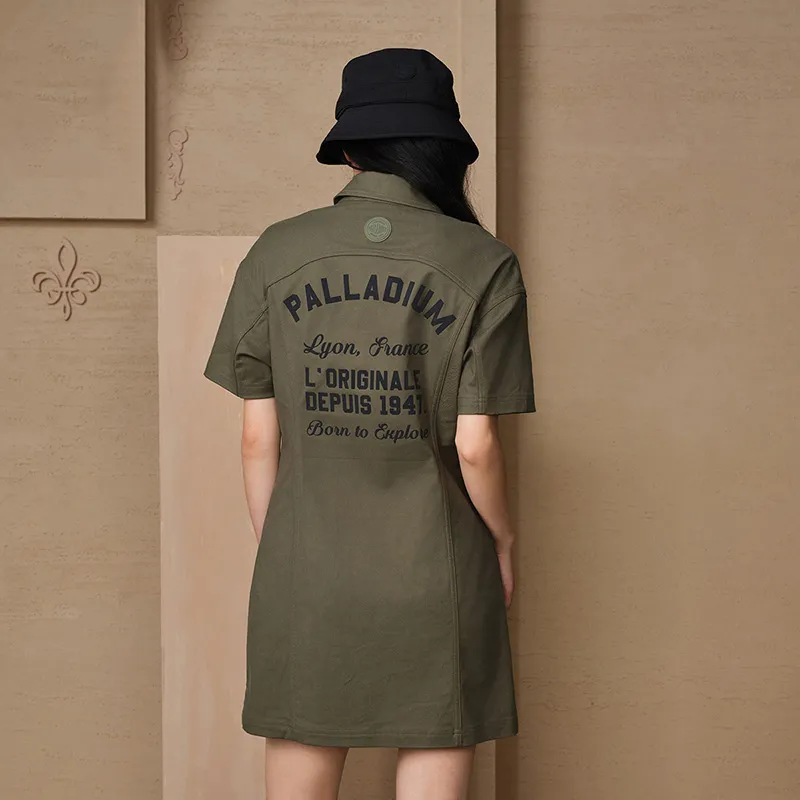 Palladium Short Sleeved Dresses Women's-4