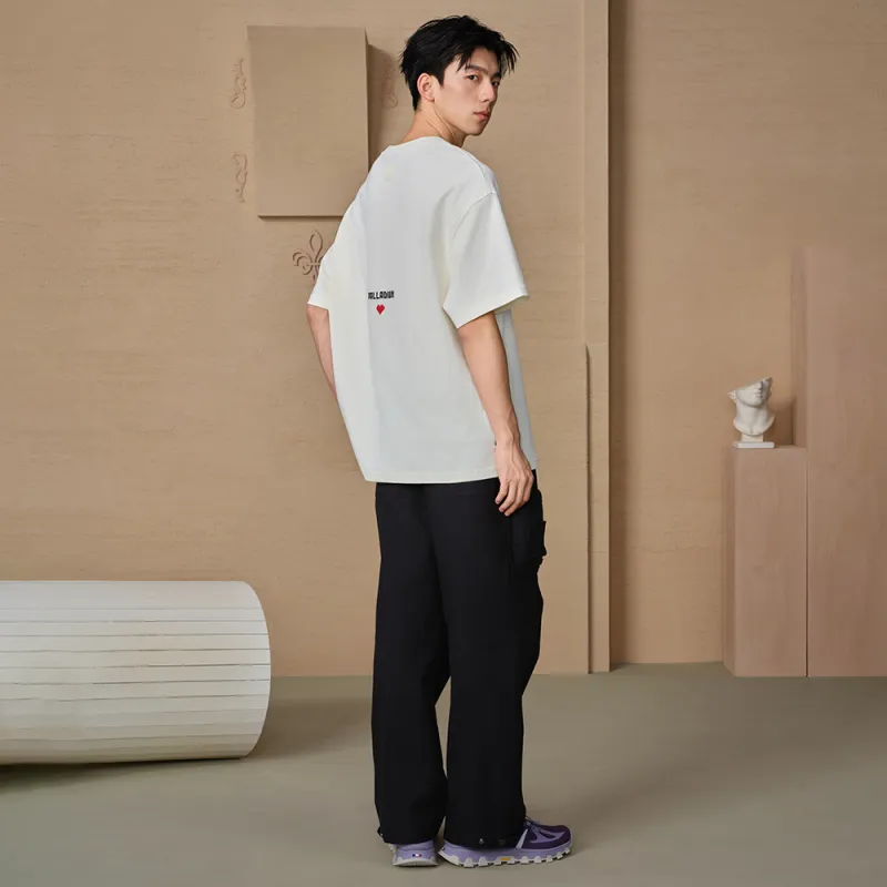 Palladium Drop Shoulder Sleeve T-Shirt Unisex Ecru-3