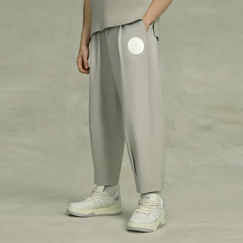 Palladium Casual Pants Unisex Flint Gray-3
