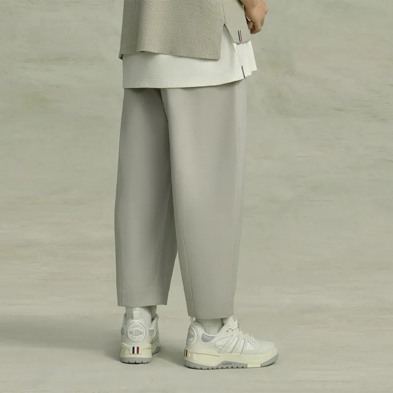 Palladium Casual Pants Unisex Flint Gray-5