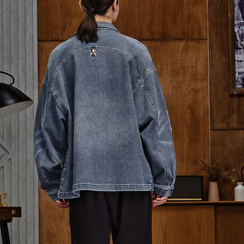Palladium Denim Jacket Unisex Magic Forest-3