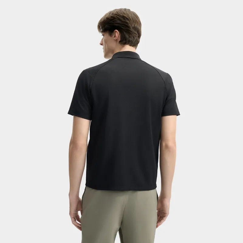 FILA Polo Shirt Men's Jet Black-3