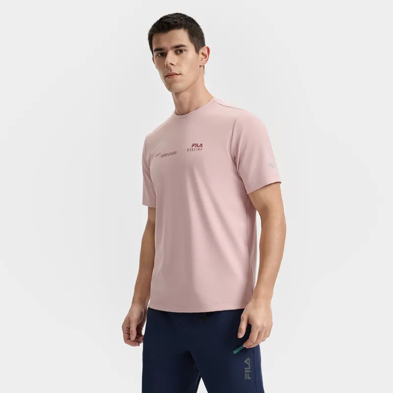 FILA CYCLING T Shirt Men's Light Plum Pink-4