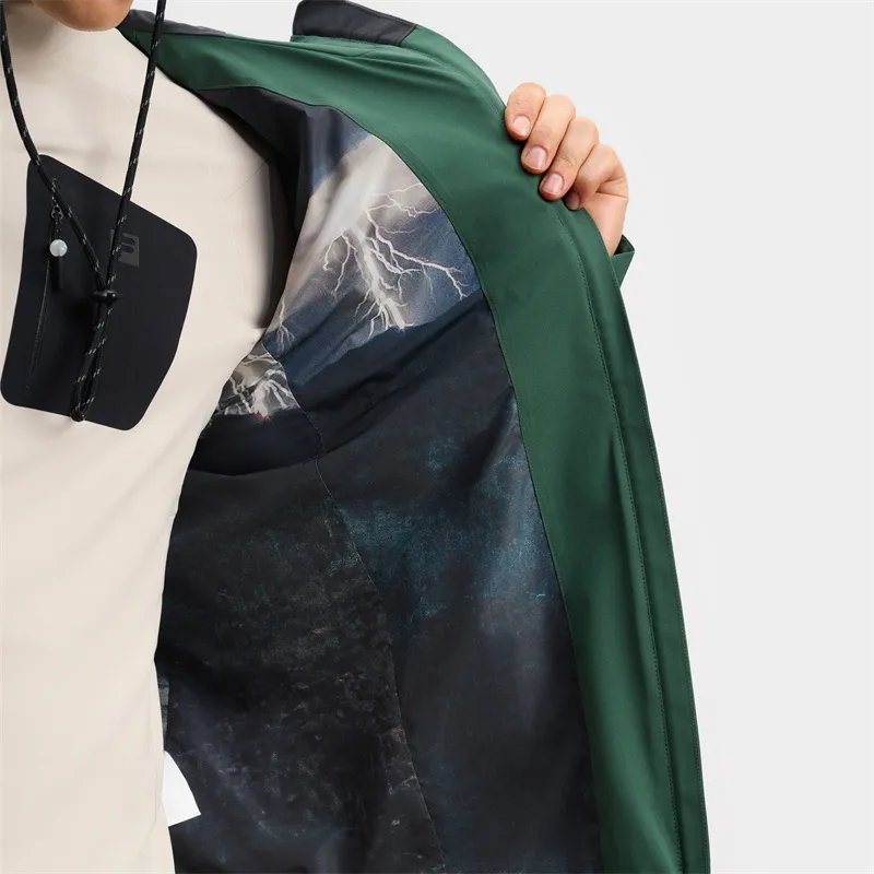 FILA x BBC EARTH Jacket Men's Chalcedony Green-4
