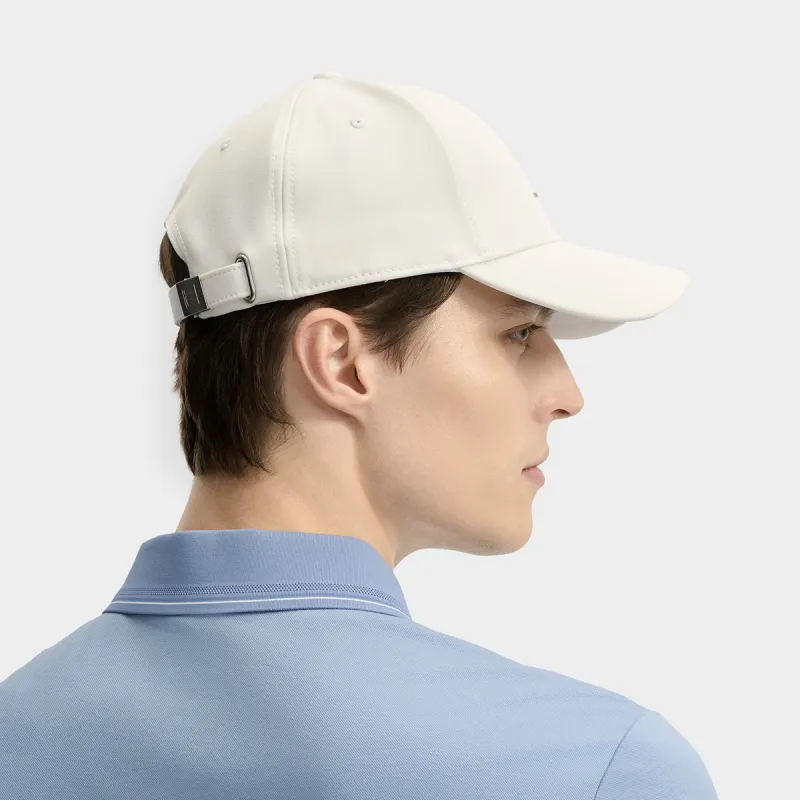 FILA Polyester Baseball Caps Unisex Steam White-4