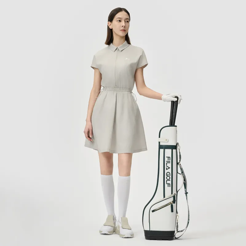 FILA Golf Series Sleeveless Dress Women's Gray Oat-6