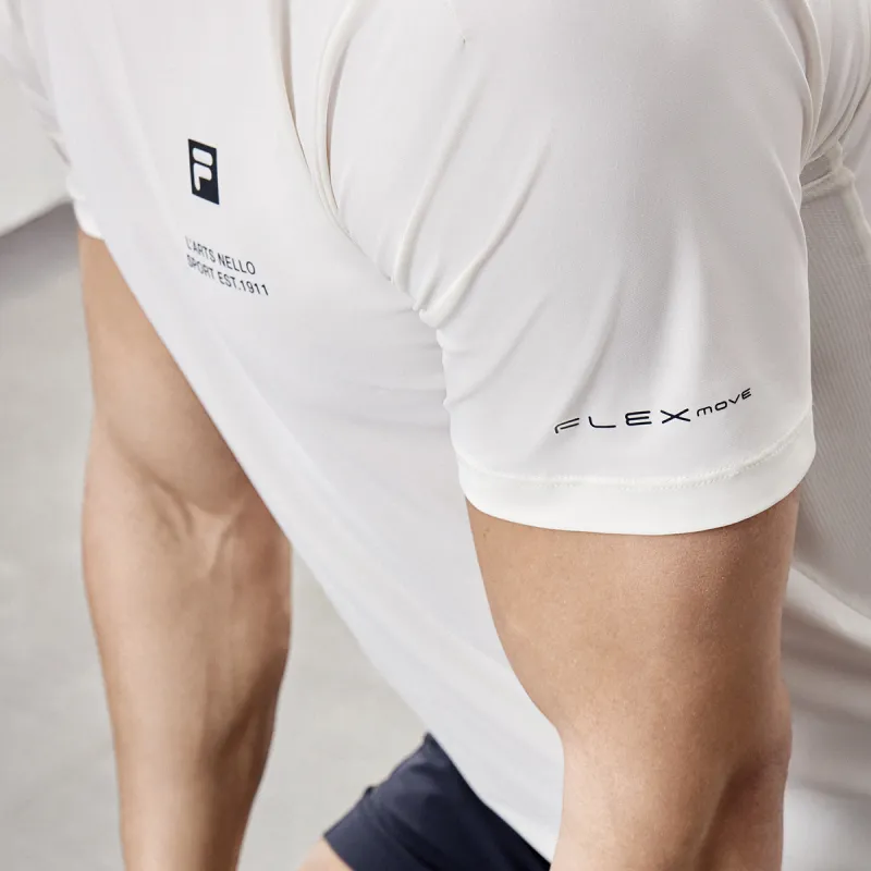 FILA T Shirt Men's Starlight White-8