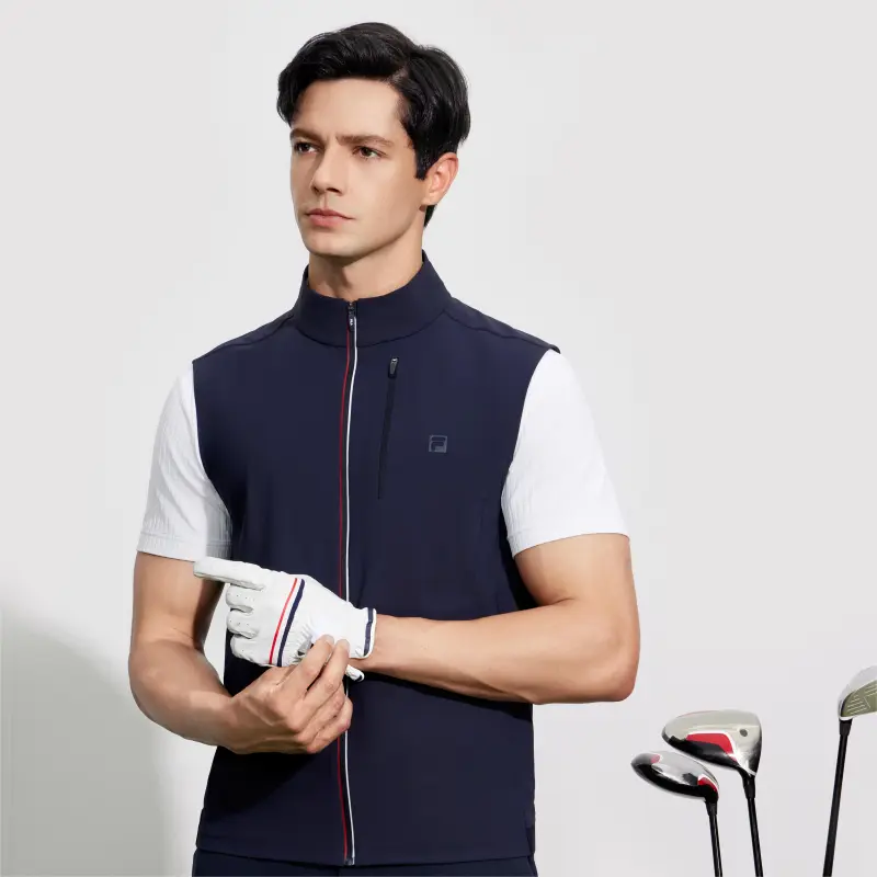 FILA Vests Men Tide Blue-5
