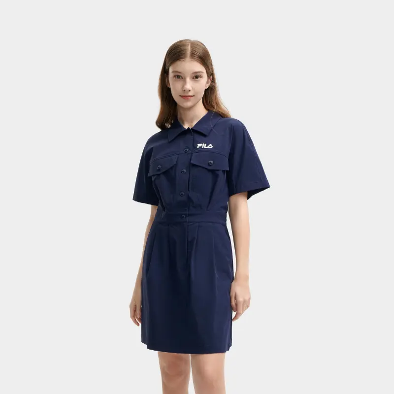 FILA Short-Sleeved Dresses Women's-2