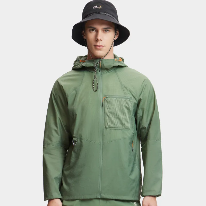 FILA Jackets Men Alkaline Green-5