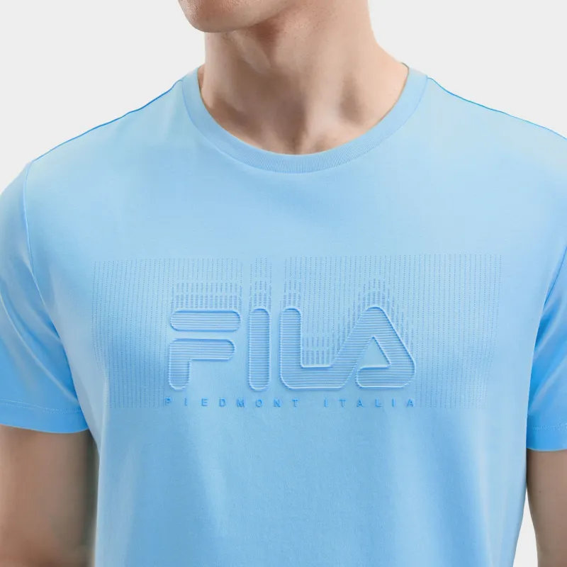 FILA SS24 T Shirt Men's Tiffany Blue-4