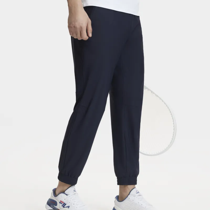 FILA Knitted Sweatpants Men RD Royal Blue-6