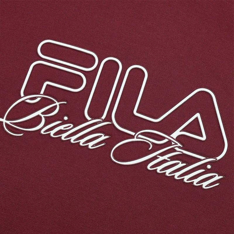 FILA Sweatshirt Women's Rose Burgundy-4