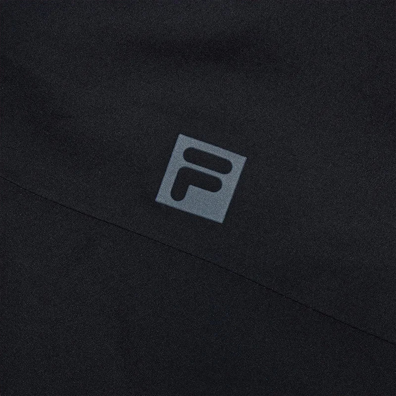FILA Water Resistant Windbreaker Jacket Men's Pitch Black-7