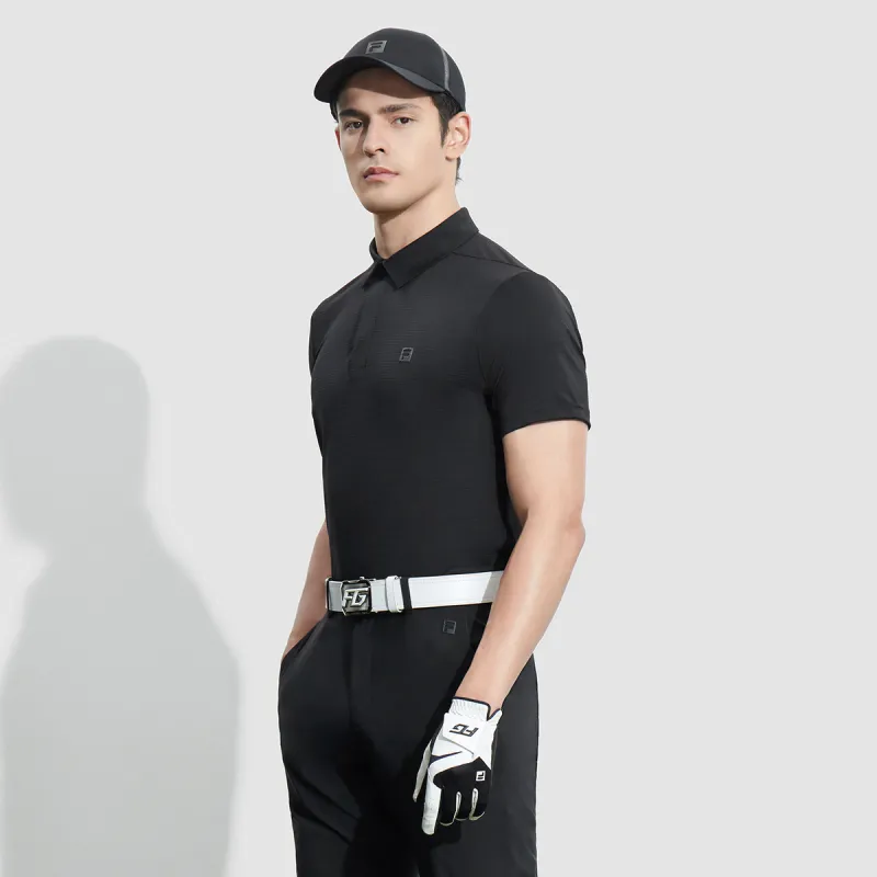 FILA Polo Shirt Men's Pitch Black-5