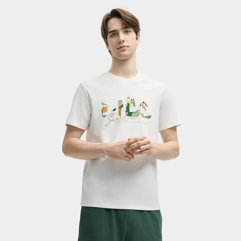 FILA T Shirt Unisex Cloud White-2
