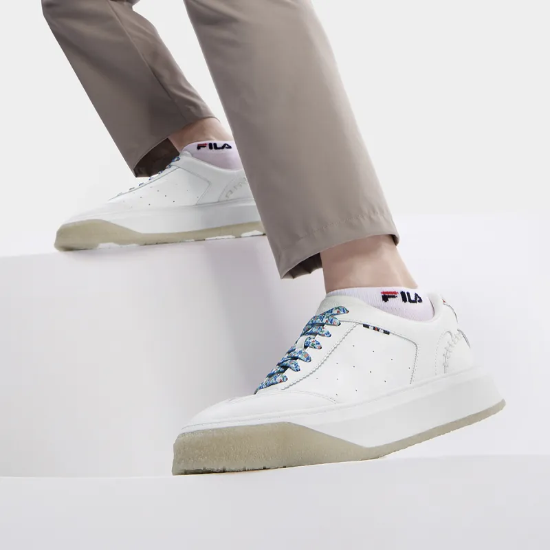 FILA OLIMPICA Skateboard Shoes Men's White-8