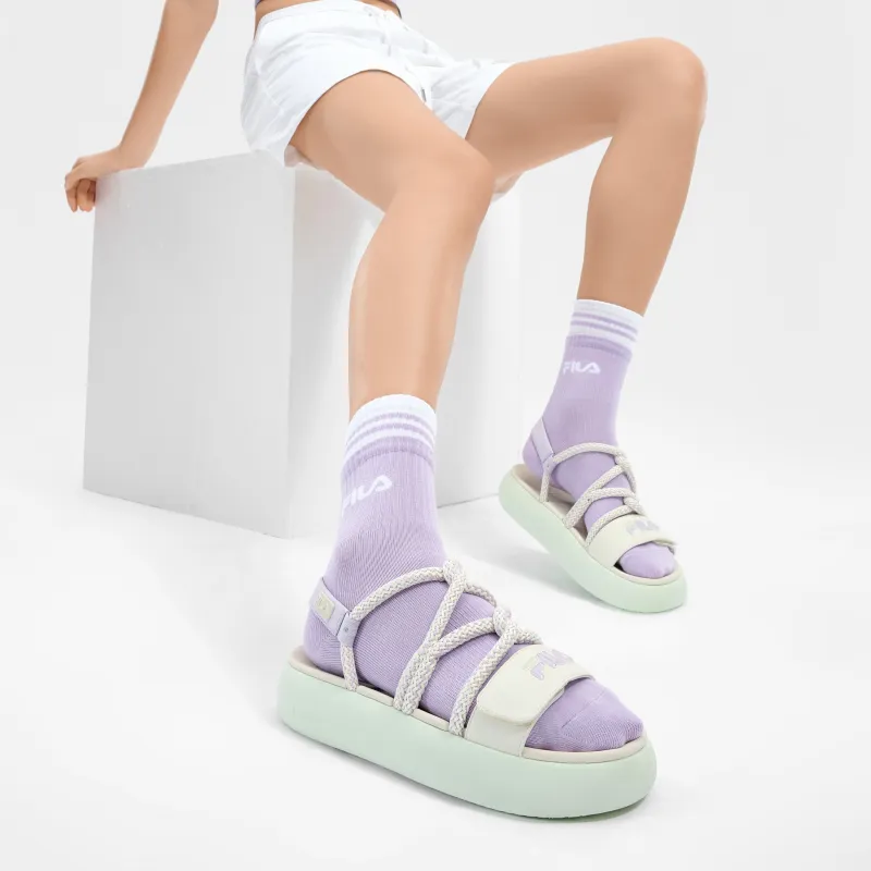 FILA Churro Beach Sandals Women's Orchid Floss Purple-7