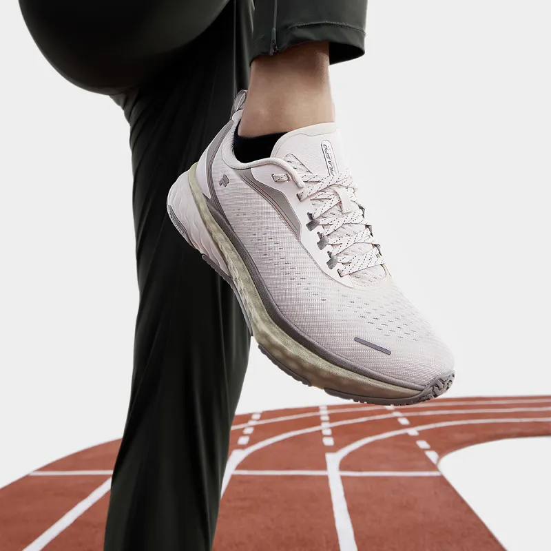 FILA Anti Slip And Wear Resistant Breathable Low Top Running Shoes Men's Fragrant Snow-6