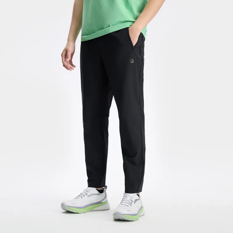 FILA Knitted Sports Pants Men's Pitch Black-3