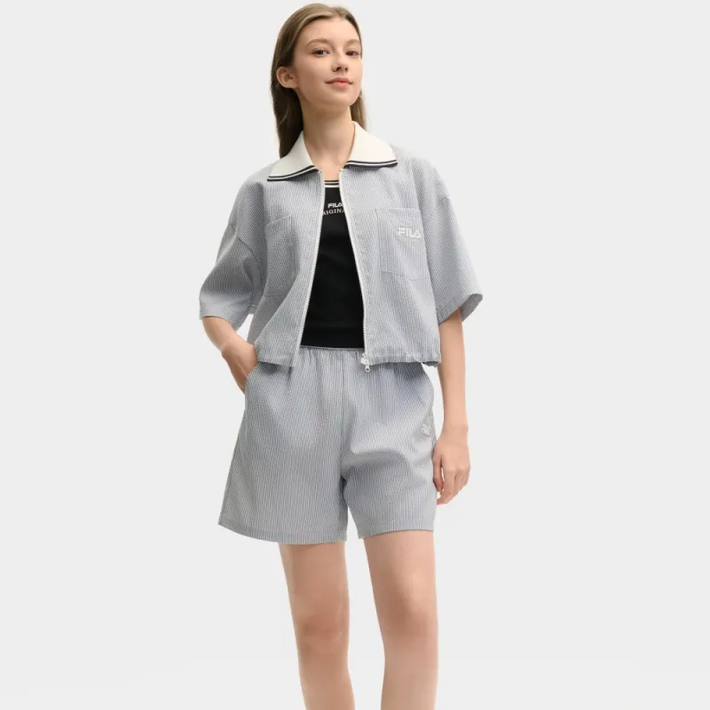 FILA ORIGINALE Casual Shorts Women's Cloud White-2