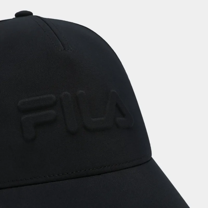 FILA Athletics Polyester Baseball Caps Men's Jet Black-3