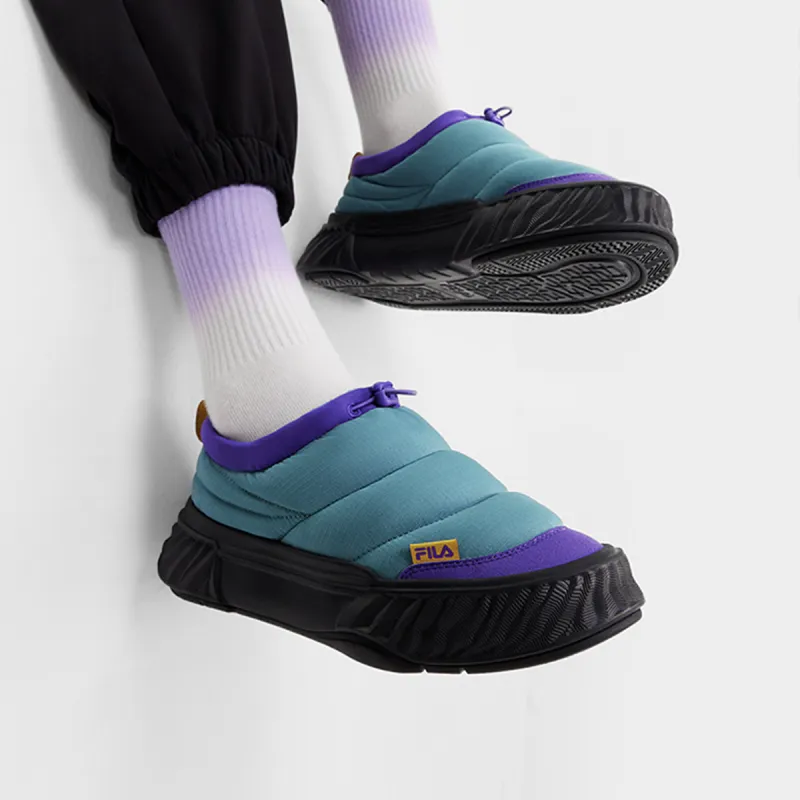 FILA Fosso Slip-Resistant Low-Top Skateboard Shoes Women's Blue Purple-4