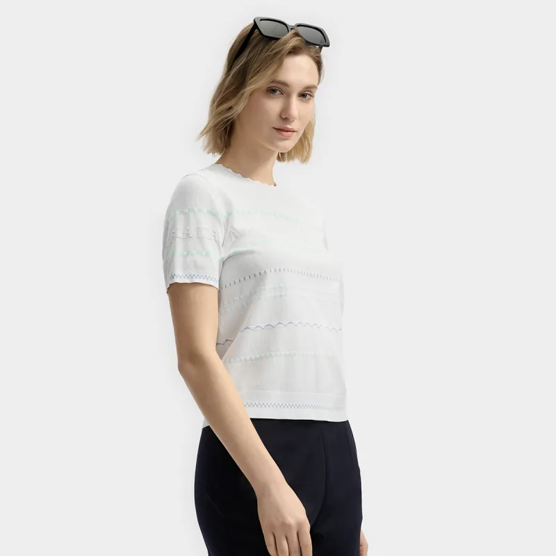 FILA Knitwear Women's Standard White-4