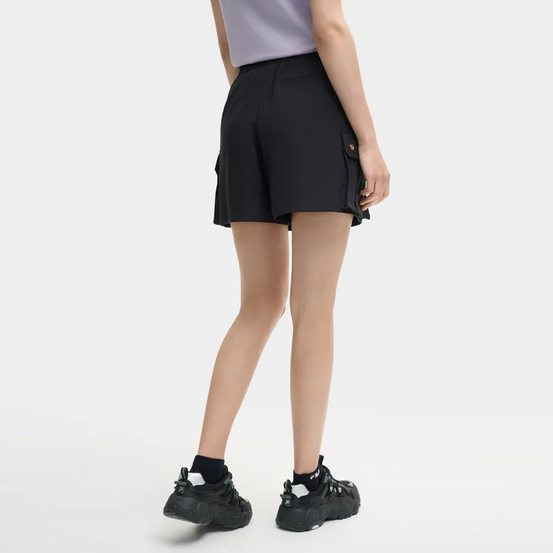 FILA MILANO Collection Casual Shorts Women's Jet Black-3