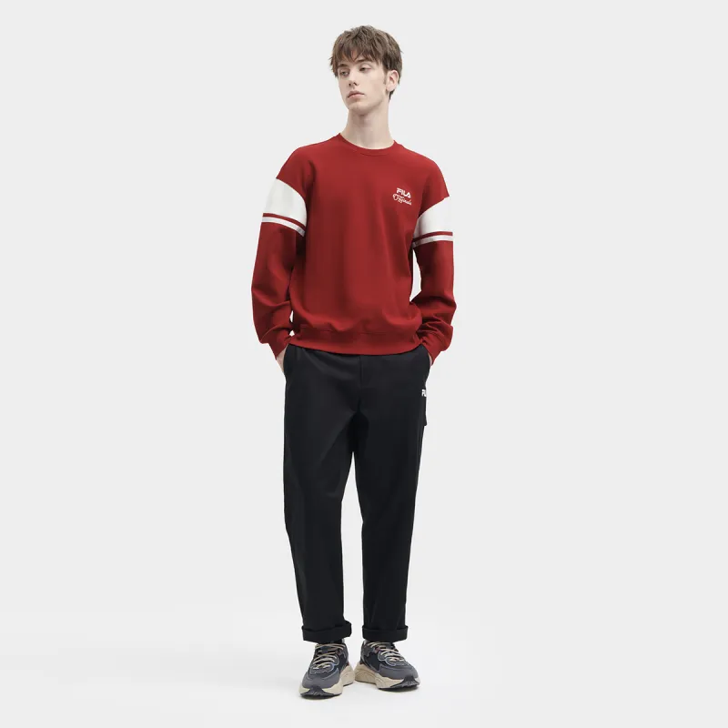 FILA Sweatshirts Men Red-4